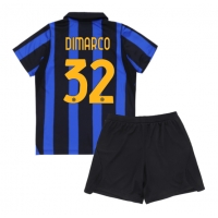 Camiseta Inter Milan Federico Dimarco #32 Primera Equipación Replica 2026-27 para niños mangas cortas (+ Pantalones cortos)